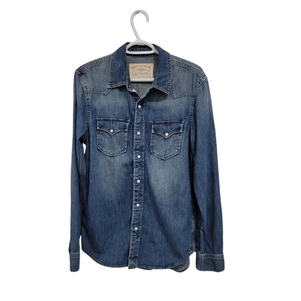 (M) Mens Denim Shirt American Eagle